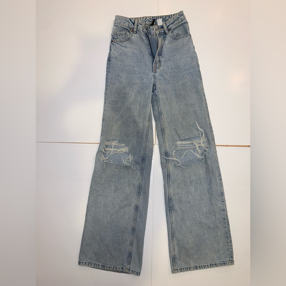 H&M Wide leg pants size 0